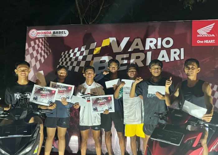 Vario Berlari “Balap Lari Mendadak Atlet” Meriahkan Bangka Selatan