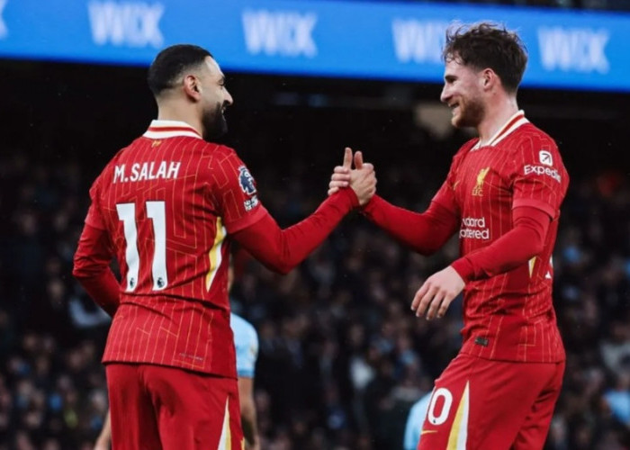 Salah Menggila, Hancurkan City, Liverpool Tinggalkan Arsenal 11 Poin