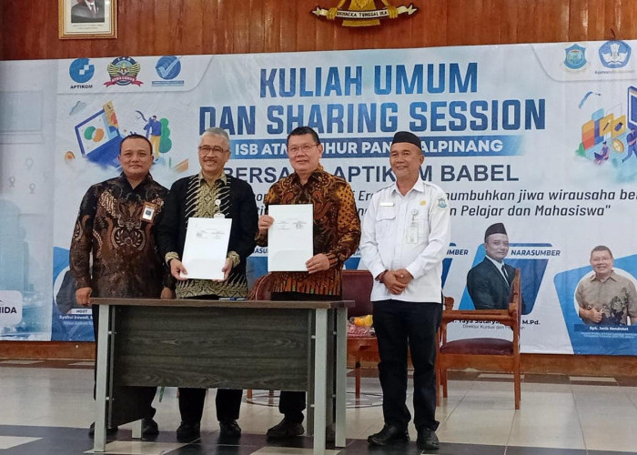 ​Wujudkan Pangkalpinang Smart, Pemkot Gandeng APTIKOM Cetak Technopreneur Muda