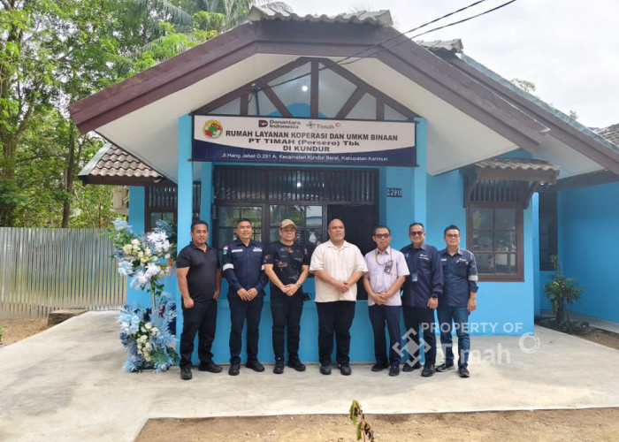 PT Timah Resmikan Pusat Layanan Koperasi dan UMKM di Pulau Kundur