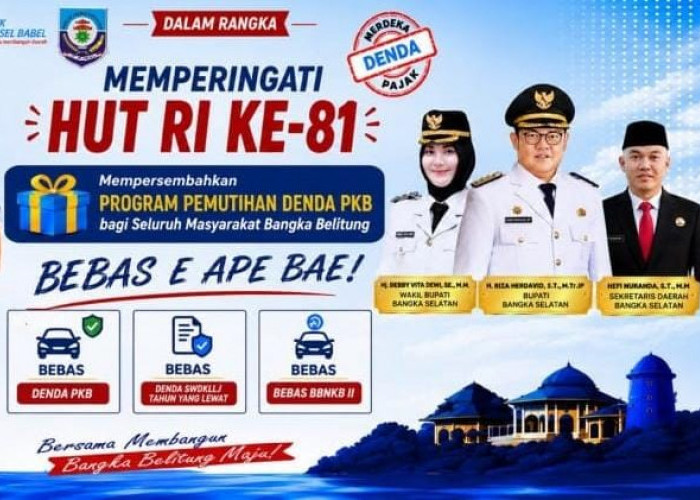 Riza Herdavid Ajak Warga Basel Manfaatkan Program Pemutihan Pajak Kendaraan di Momen Kemerdekaan RI 