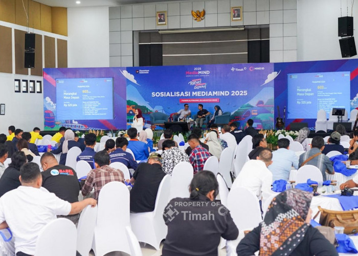 Menambang Pengetahuan, PT Timah Ajak Mahasiswa dan Jurnalis Gali Potensi Bakat Lewat Sosialisasi MediaMIND