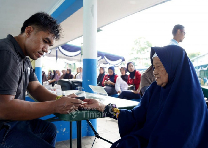 Tak Perlu Jauh dan Keluar Biaya, Warga Belinyu Serbu Pelayanan Kesehatan Gratis dari PT TIMAH 