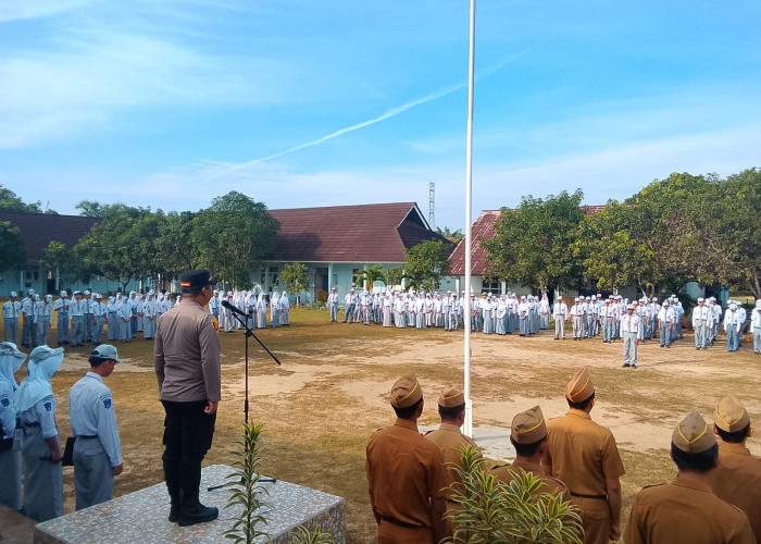 Biar Gak Salah Gaul, Polres Bangka Suntik Edukasi Tertib Lalu Lintas ke Sekolah-Sekolah