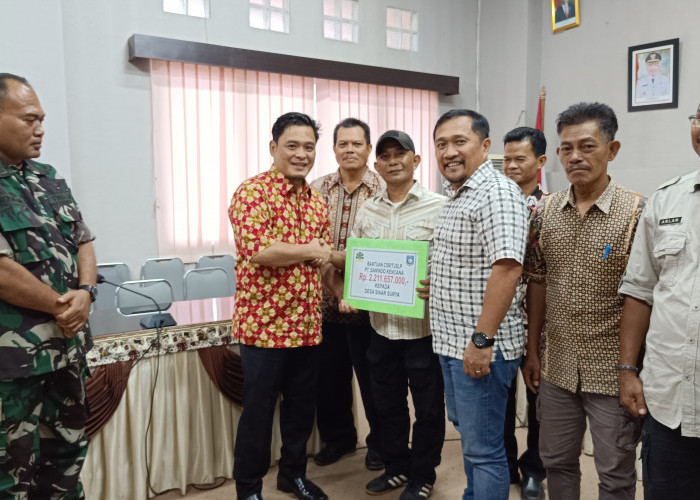 PT Sawindo Kencana Kucurkan Dana CSR Rp 5 M Untuk 5 Desa di Tempilang