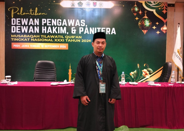 Pengurus LPTQ Belitung Dilantik Menjadi Dewan Hakim MTQ Nasional XXXI Semarang 2026