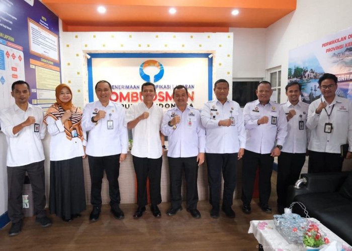 Silaturahmi dan Audiensi Kakanwil Kementerian Hukum Kep. Babel bersama Kepala Perwakilan Ombudsman Kep.Babel