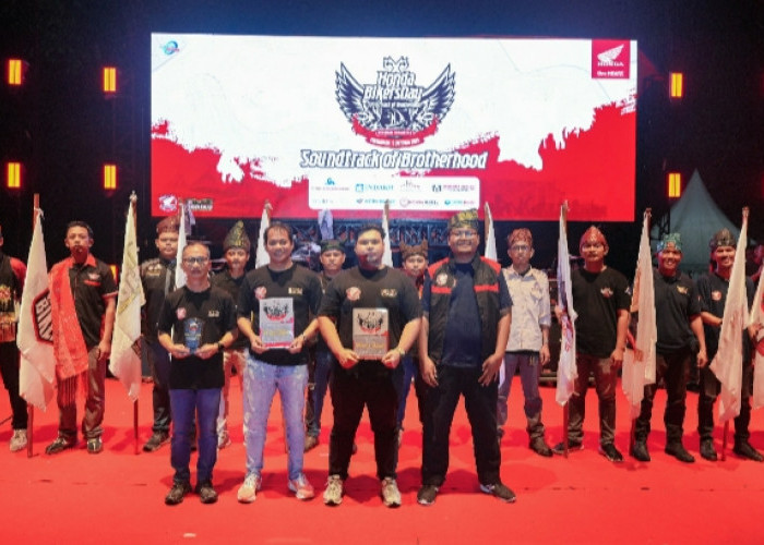 Honda Babel Bersama Ribuan Bikers Hadiri Event Honda Bikers Day Regional Sumatera 2024