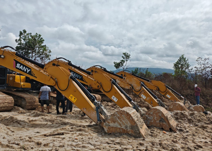 Tim Satgas PKH Amankan Lagi 9 Excavator di Hutan Lubuk, Ty Diduga Sang Pemilik