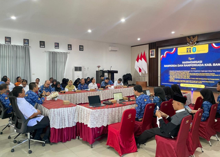 Kanwil Kemenkum Babel Harmonisasi 1 Ranperda dan 7 Ranperkada Kabupaten Bangka