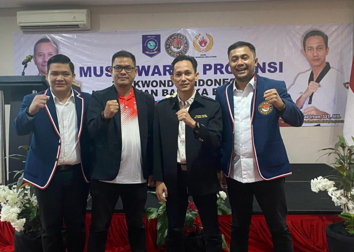 Sukses 2 Periode Pimpin Taekwondo Babel, Irham Ditarik PBTI Jabat Waka Binpres