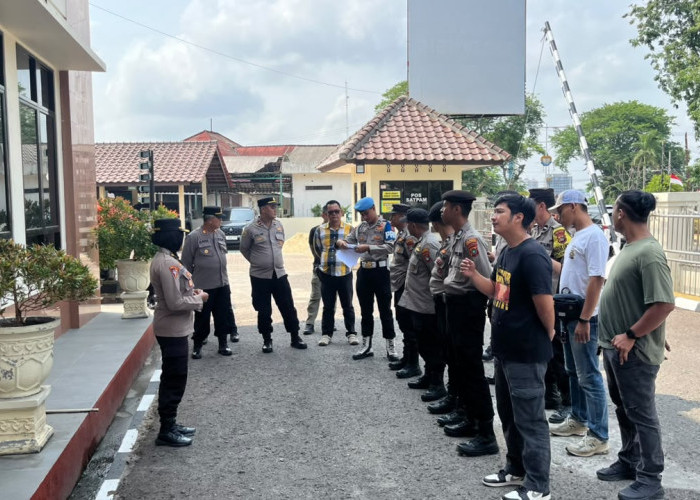 Polresta Pangkalpinang Kerahkan 30 Polisi Kawal Aksi Massa di PN