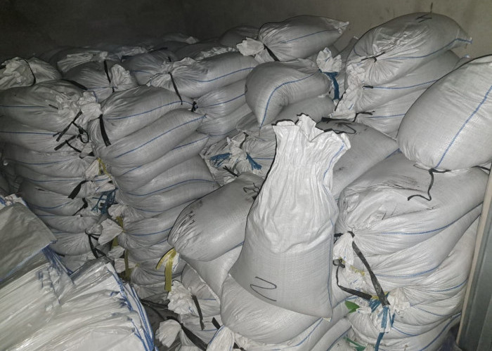 32 Ton Timah di Gudang Membalong Belitung yang Digerebek Satgas Halilintar Kabarnya Milik Bos Sungailiat