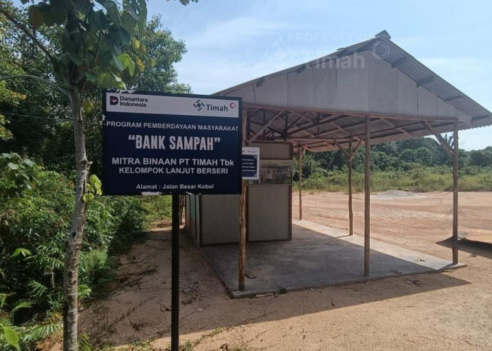 PT Timah Dorong Edukasi Pengelolaan Sampah Melalui Pembinaan Bank Sampah di Desa Sawang Laut