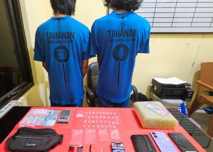 Edarkan Sabu, Dua Pemuda Desa Kaposang Terpaksa Lebaran di Dalam Sel Mapolres Basel 
