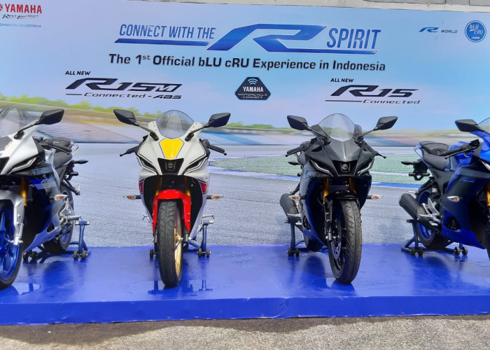 Berprestasi di Segmen Sport dan Moped, Motor Yamaha Lengkapi Keunggulan Sebagai yang Terbaik