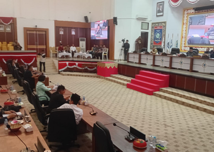 Sempat Diskor Karena Gub, Wagub dan Pj Sekda Tak Hadir, Paripurna Hasil Reses DPRD Babel Akhirnya Dilanjutkan