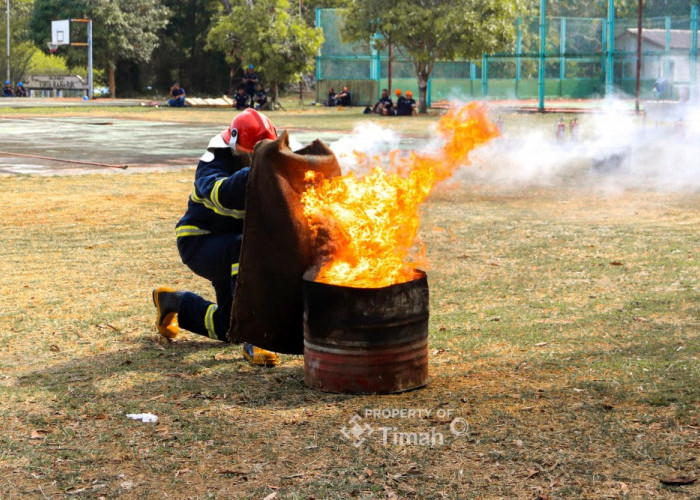 PT Timah Tbk Area Kundur Gelar Lomba Tanggap Darurat dalam Peringatan Bulan K3 Nasional 2026