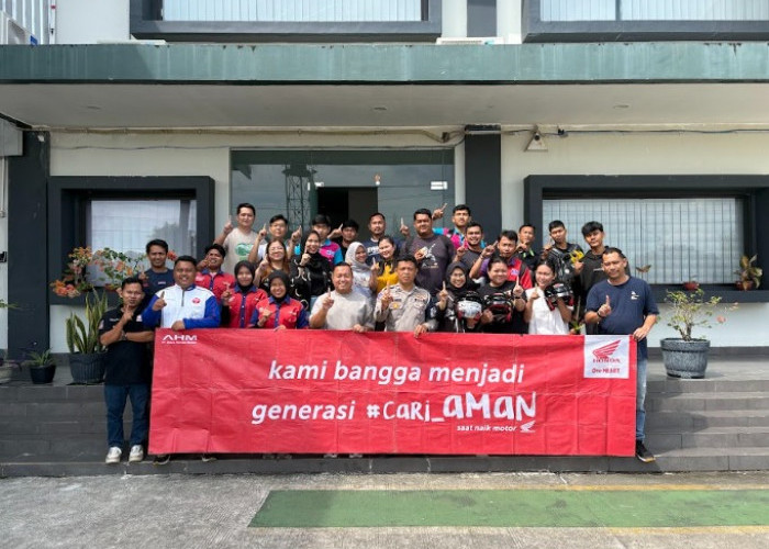 Honda Babel Gelar Edukasi Safety Riding Bersama PT. Belitung Distribusindoraya