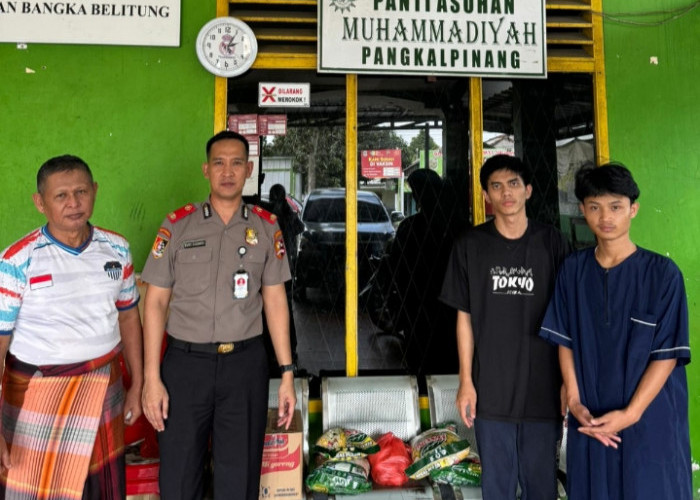 Serdik Sespimmen Polri Angkatan 65 Berbagi Kasih di Panti Asuhan Muhammadiyah Pangkalpinang