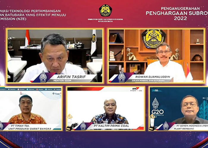 PT Timah Tbk Raih Penghargaan Subroto 2022