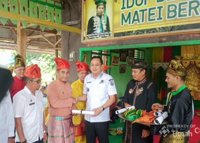 PT Timah Tbk Konsisten Dukung Pelestarian Adat, Bantu Ritual Rebo Pusaka Tahunan Setana Jering di Bangka Barat