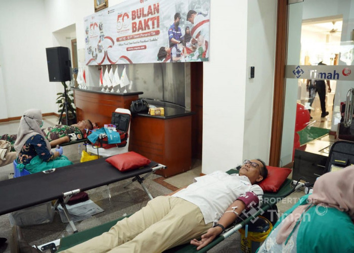 Bulan Bakti HUT ke-50 PT Timah Digelar di Jakarta, Donor Darah Jadi Aksi Kemanusiaan untuk Bantu Sesama