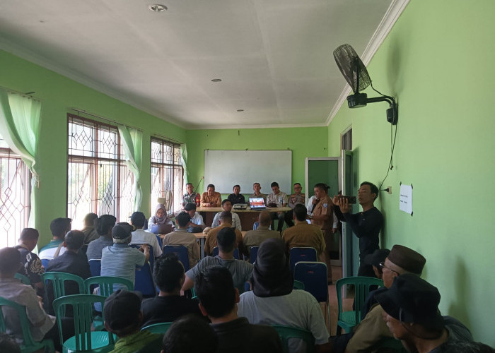 Kecamatan Lepar Rapat Bersama Warga 4 Desa, HGU Perusahaan Masih Jadi Topik Utama 