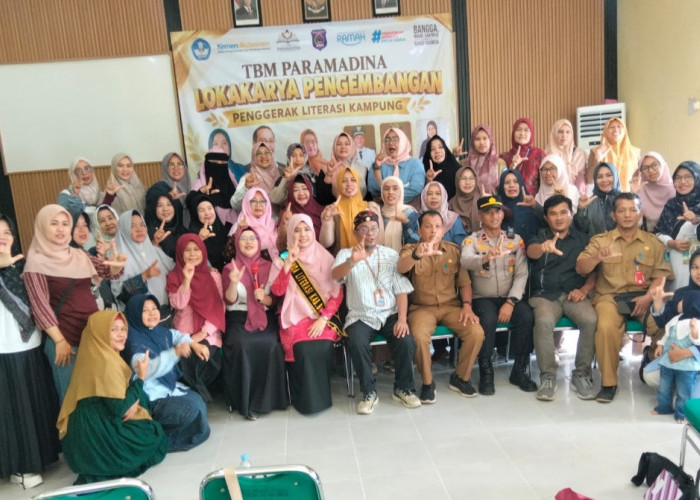 TBM Paramadina Gelar Lokakarya Pengembangan Penggerak Literasi Kampung di Air Ruay   
