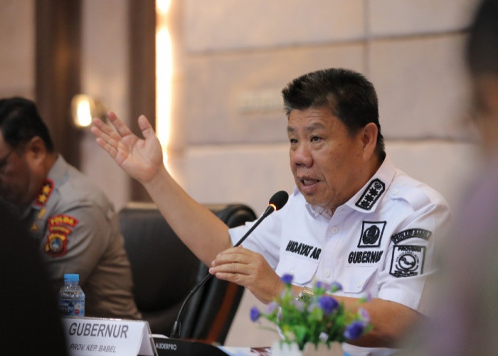 Rakor Tata Kelola Penambangan Timah, Gubernur: Pemerintah Hadir Lindungi Rakyat