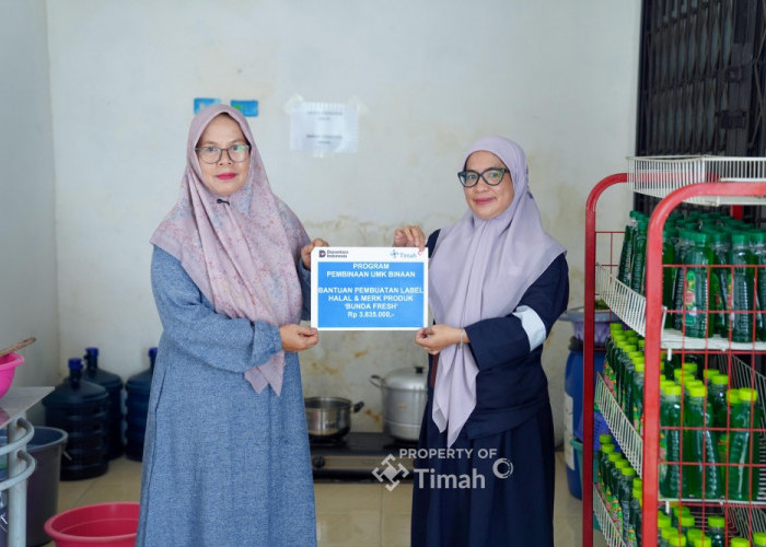 Perizinan Jadi Kunci, PT Timah Tbk Dorong Usaha Sabun Cuci Piring Bunda Fresh Naik Kelas