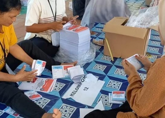 KPU Bangka Kekurangan 2 Ribu Lembar Surat Suara