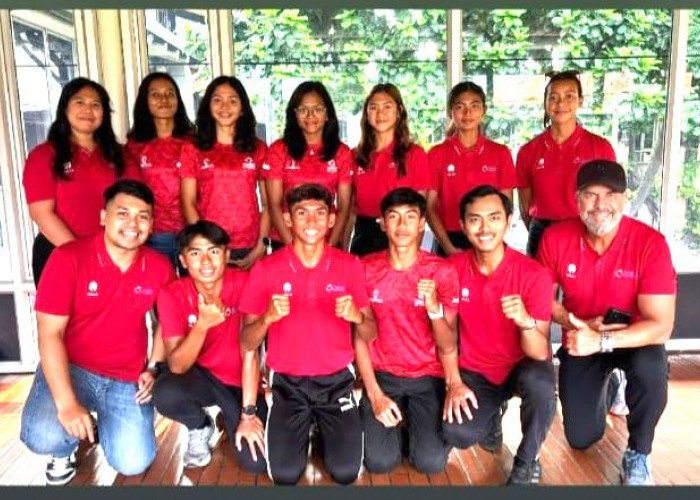 Atlet Triathlon Nasional Pelatnas di Sungailiat 