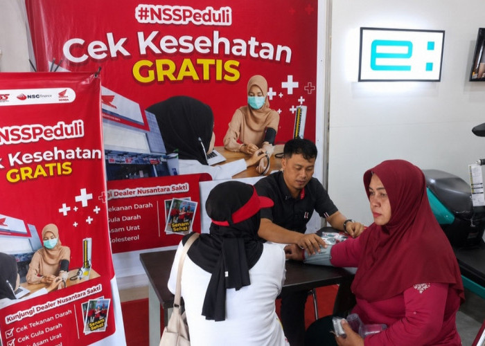Honda Nusantara Sakti Sungailiat Hadirkan Cek Kesehatan Gratis, Wujud Nyata Kepedulian untuk Masyarakat