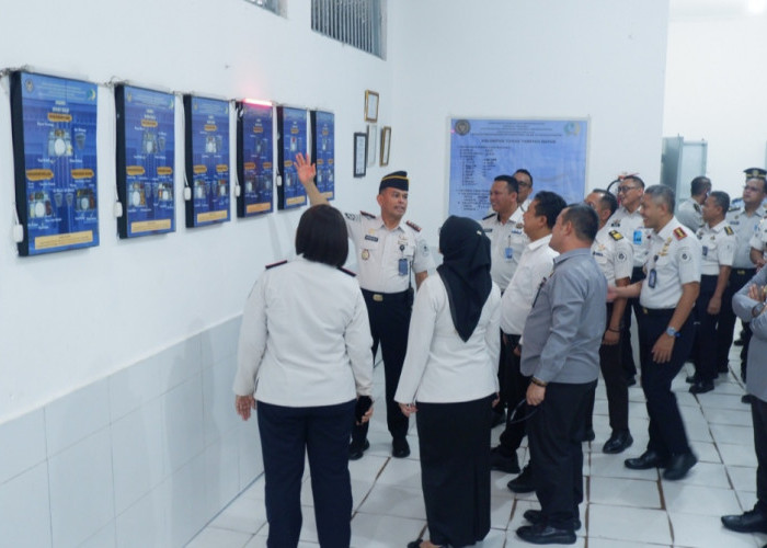 Deputi Bidang Koordinasi Kemenko Kumham Imipas Tinjau Pembinaan dan Pelayanan Warga Binaan