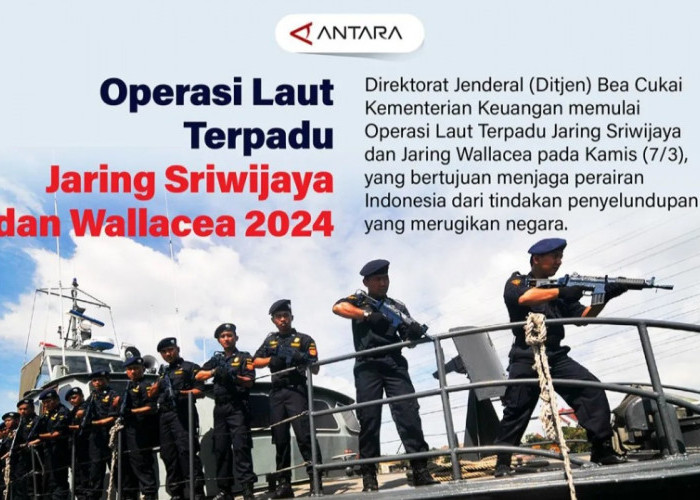 Operasi Laut Terpadu Jaring Sriwijaya dan Wallacea 2024