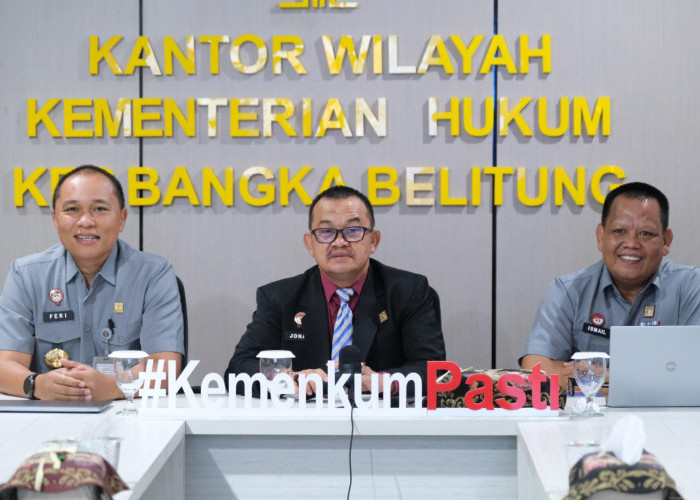 Kanwil Kemenkum Babel Hadiri Diseminasi Pedoman SPAK, SPKP, dan SKM Tahun 2026 
