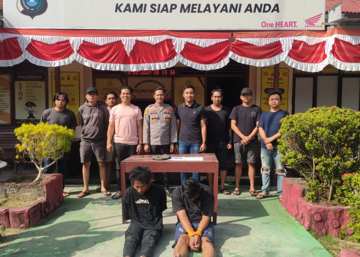 Bobol Jok Motor Penjual Ikan,  Aksi 2 Pemuda di Mentok Ini Terekam CCTV Masjid