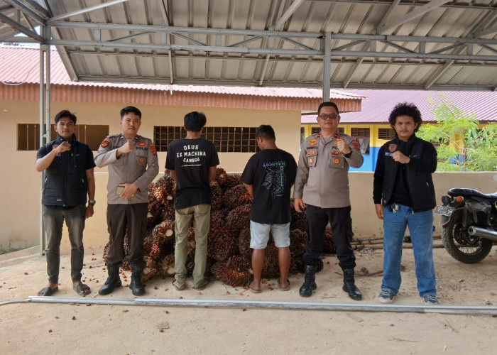 Polsek Lepong Amankan Dua Pekerja PT. SNS