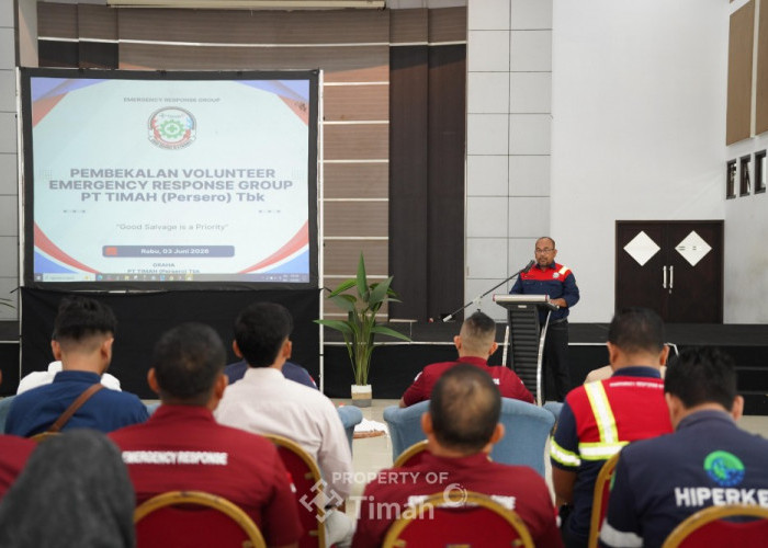 PT Timah Perkuat Tim ERG, Siapkan Patriot Kemanusiaan Hadapi Situasi Darurat