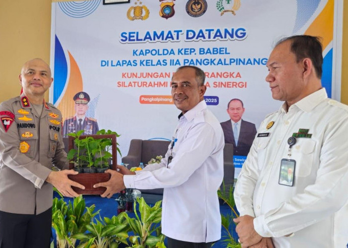 Kapolda Babel Apresiasi Pembinaan Kemandirian Warga Binaan Lapas Pangkalpinang