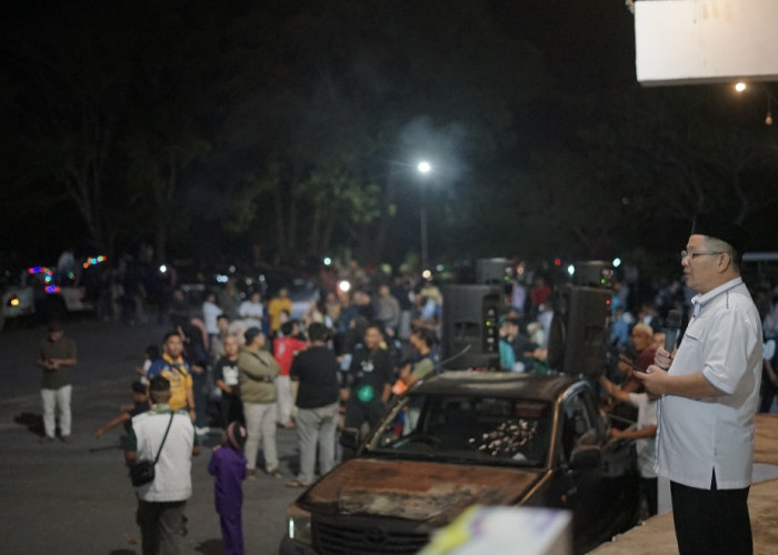Pemkab Bateng menggelar kegiatan takbir keliling dalam rangka menyambut Hari Raya Idulfitri