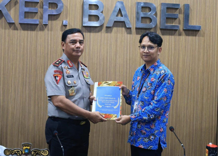 Segini Nilai Kepatuhan Pelayanan Publik Polda Babel dari Ombudsman