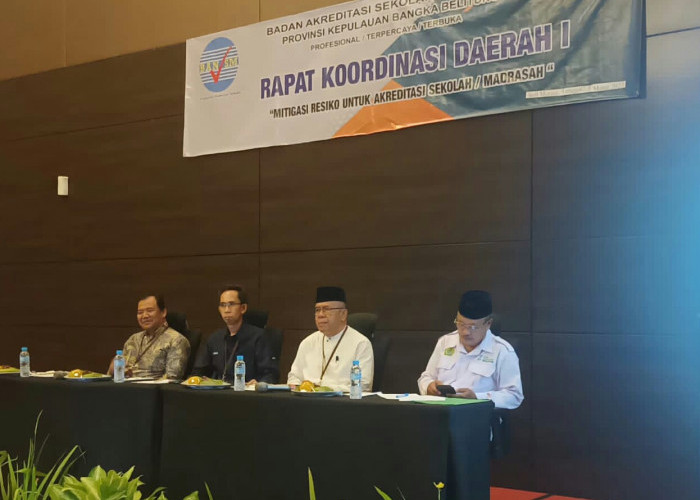 Rakor Perdana BAN-SM Babel Bahas Prioritas Kebijakan Akreditasi