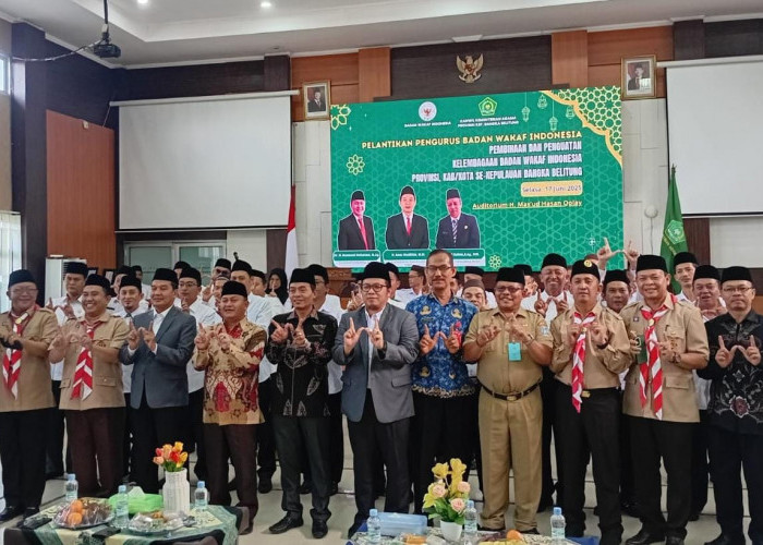 BWI Babel Periode 2025 - 2028 Dilantik, Kakanwil Bangga Sudah Punya Aset Puluhan Hektar Sawit