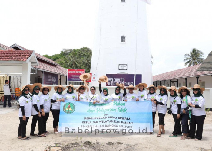 Tukik dan Mangrove dari IAD untuk Kelestarian Laut Belitung
