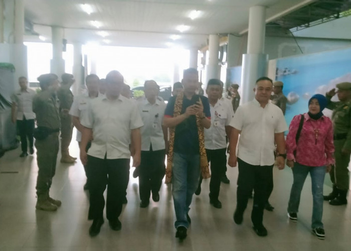 Kembali ke KPK, Isnaini Dilepas PJ Bupati Bangka Jantani Sampai Bandara