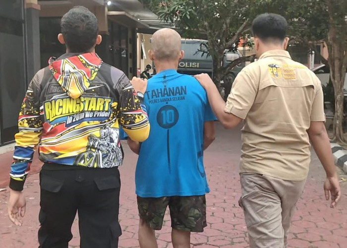 Pria di Toboali Ini Membanting Wanita ke tanah