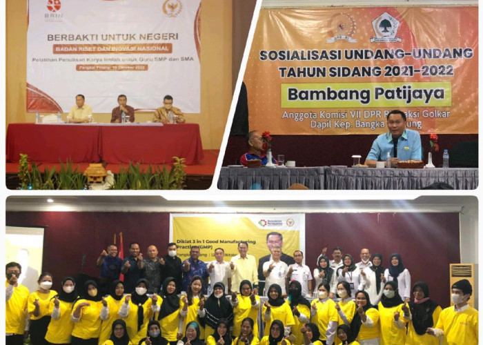 Meriahkan HUT Partai Golkar ke-58, Bambang Patijaya Fokus Kembangkan Potensi Daerah