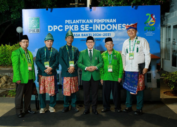 Resmi Dilantik DPP PKB di Jakarta, Kurniawan Nahkodai DPC PKB Bangka Selatan